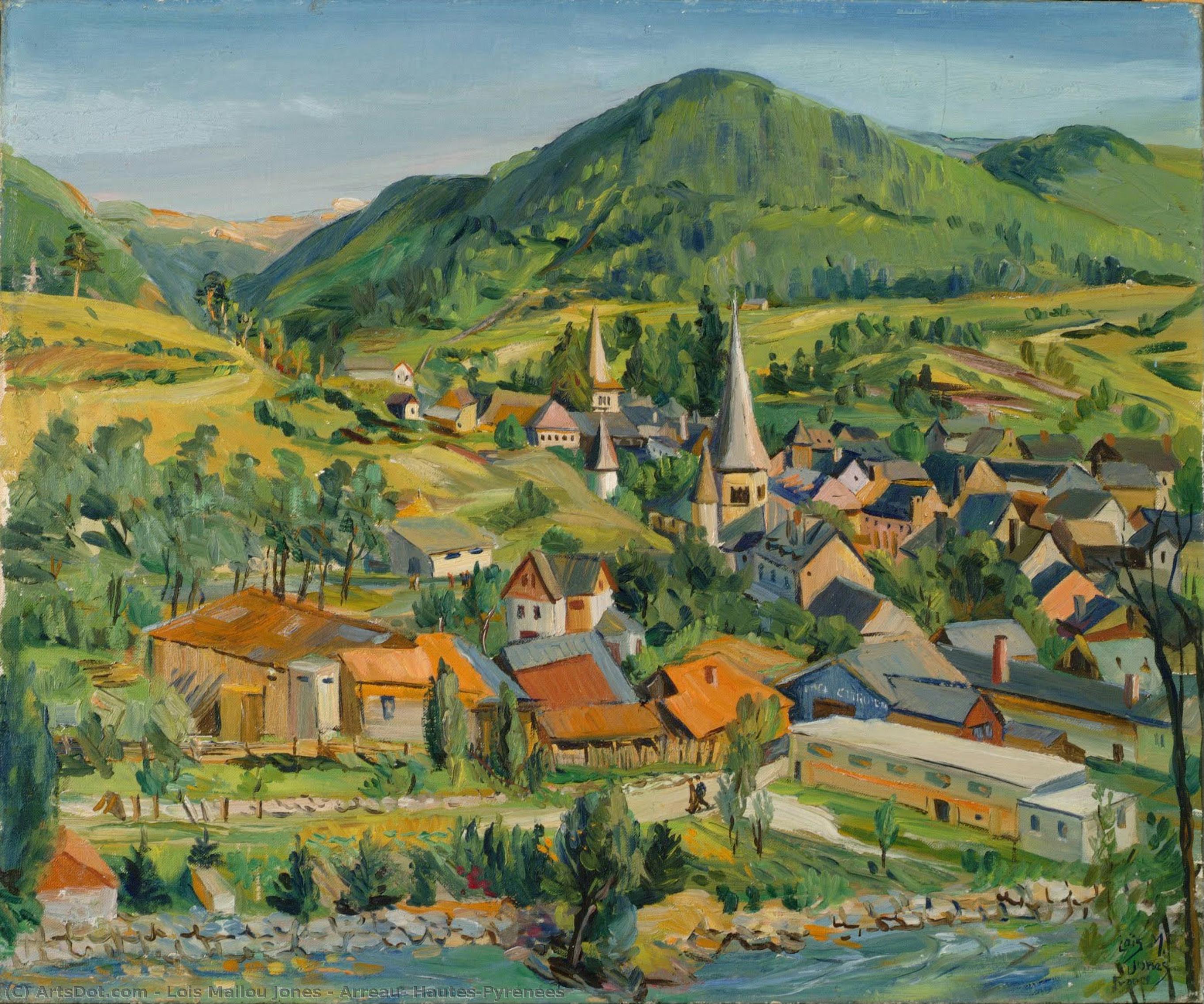 Arreau, Hautes-pyrénées — Lois Mailou Jones