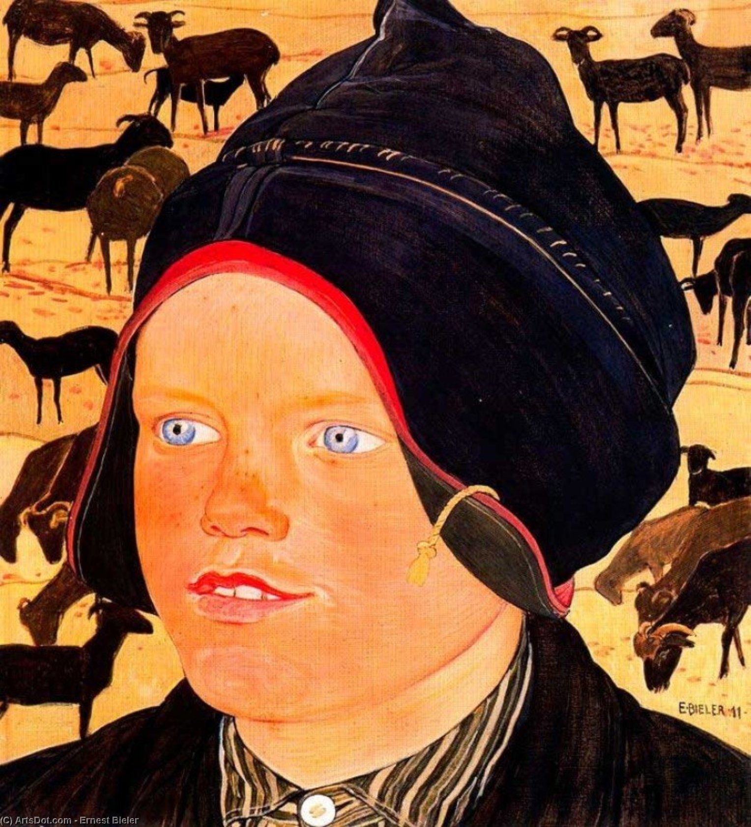 The Kid With Sheep — Ернест Билер