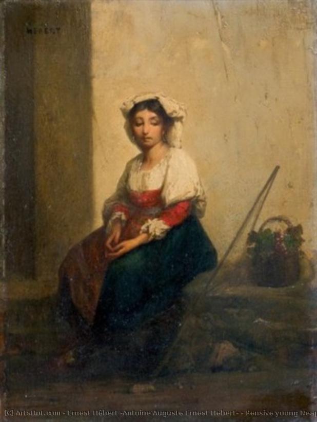 Pensive Young Neapolitan — 欧内斯特·埃贝尔