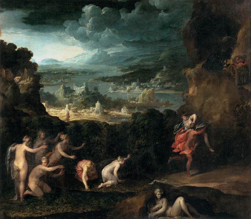 The Rape Of Proserpine — Niccolò Dell' Abbate