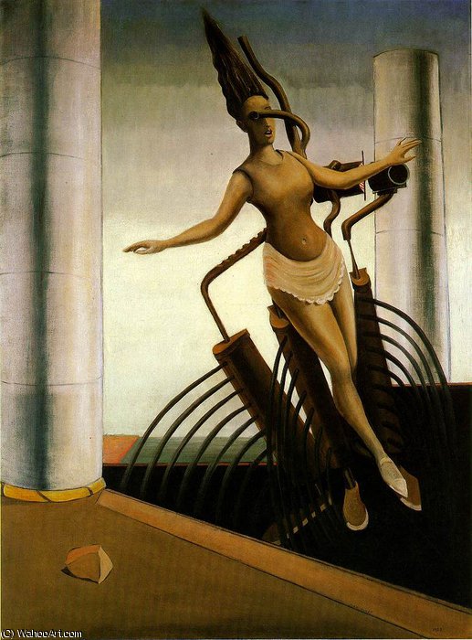 The Wavering Woman - - — Макс Ернст