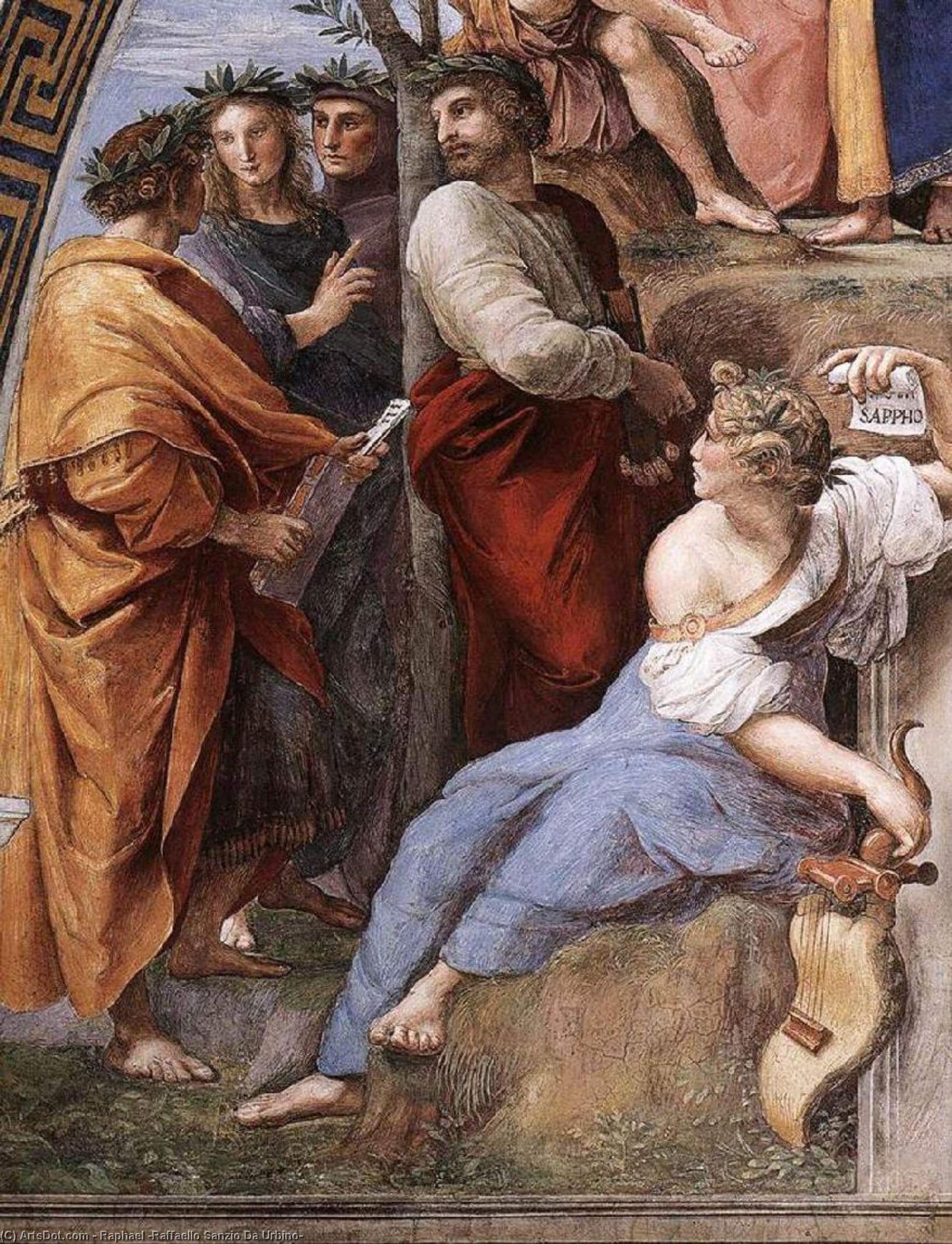 The Parnassus (detail)92 — Rafael