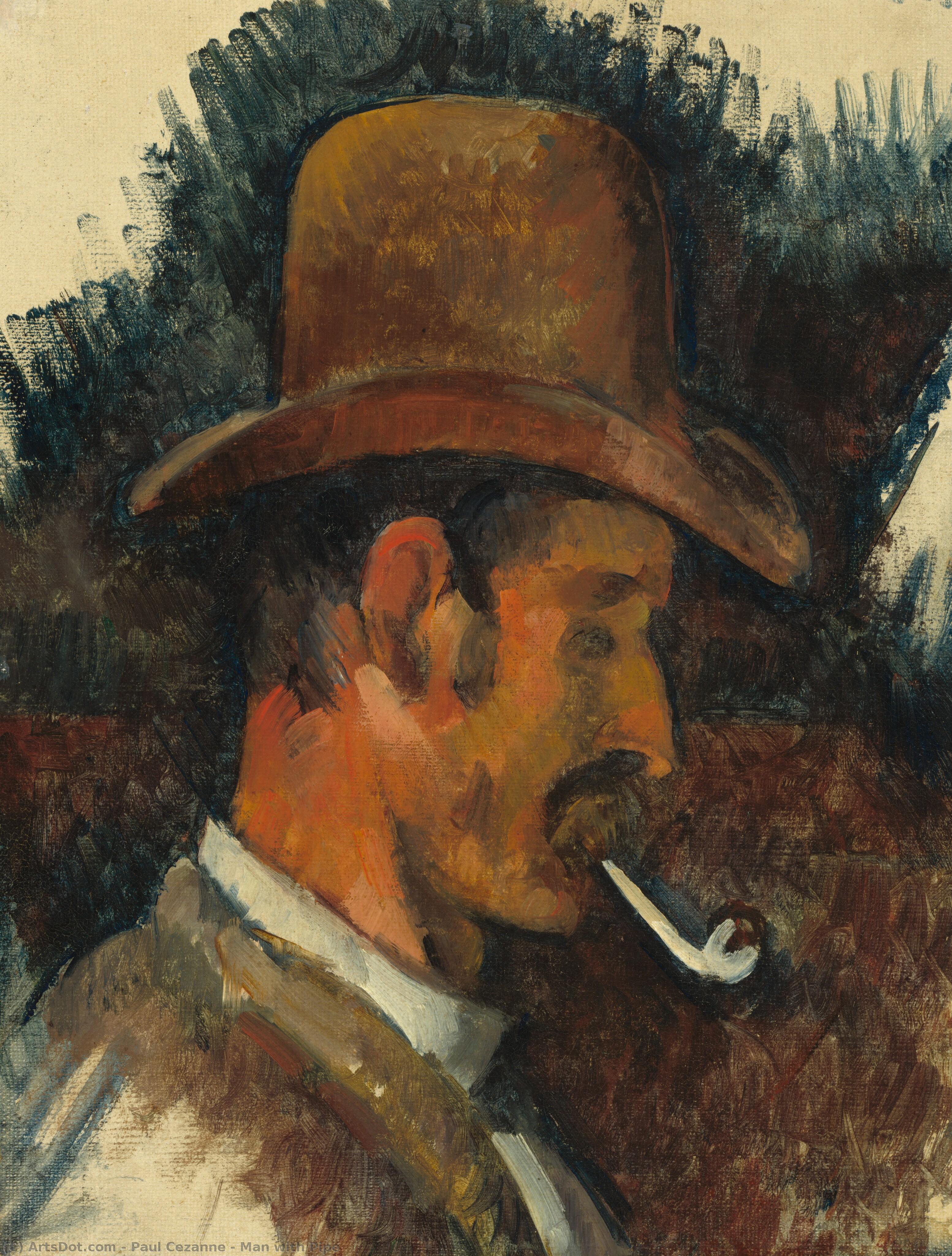 Man With Pipe — პოლ სეზან