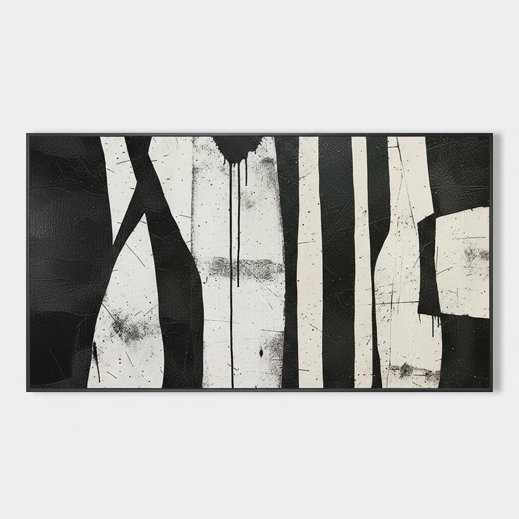 Rhythmic Intersections Of Shadow And Structure In Monochromatic Planes — Christian Noiret