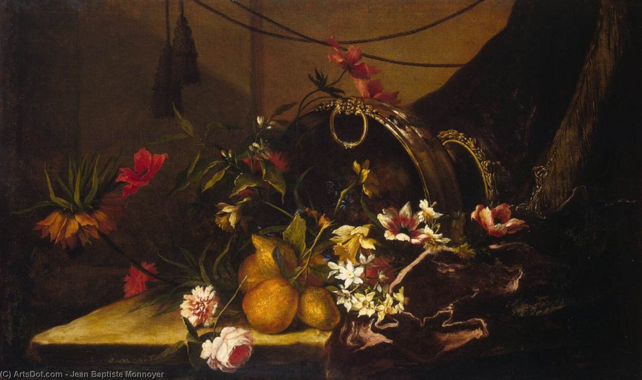 Fruit And Flowers — Jean-baptiste Monnoyer