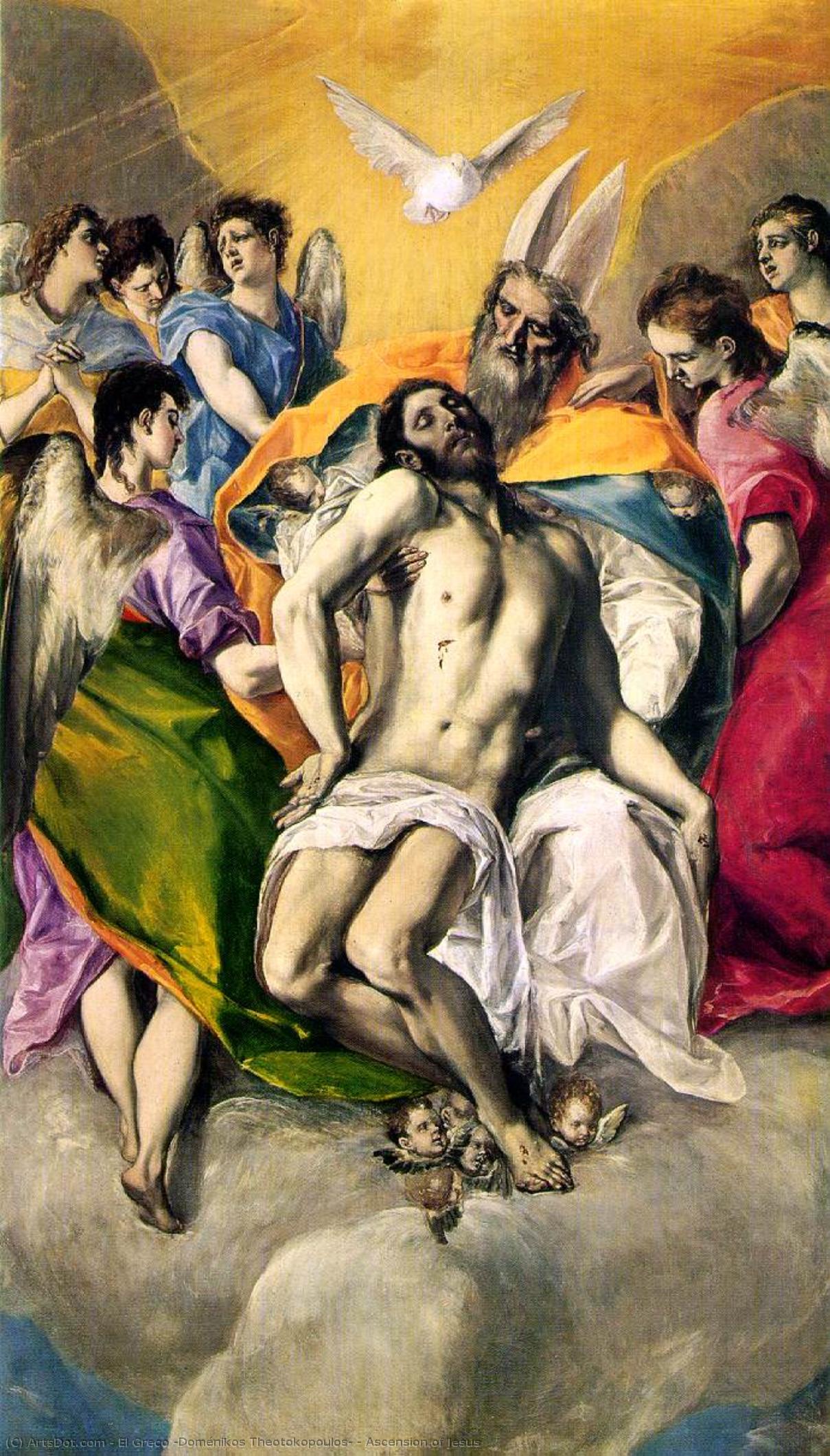 Ascension Of Jesus — El Greco