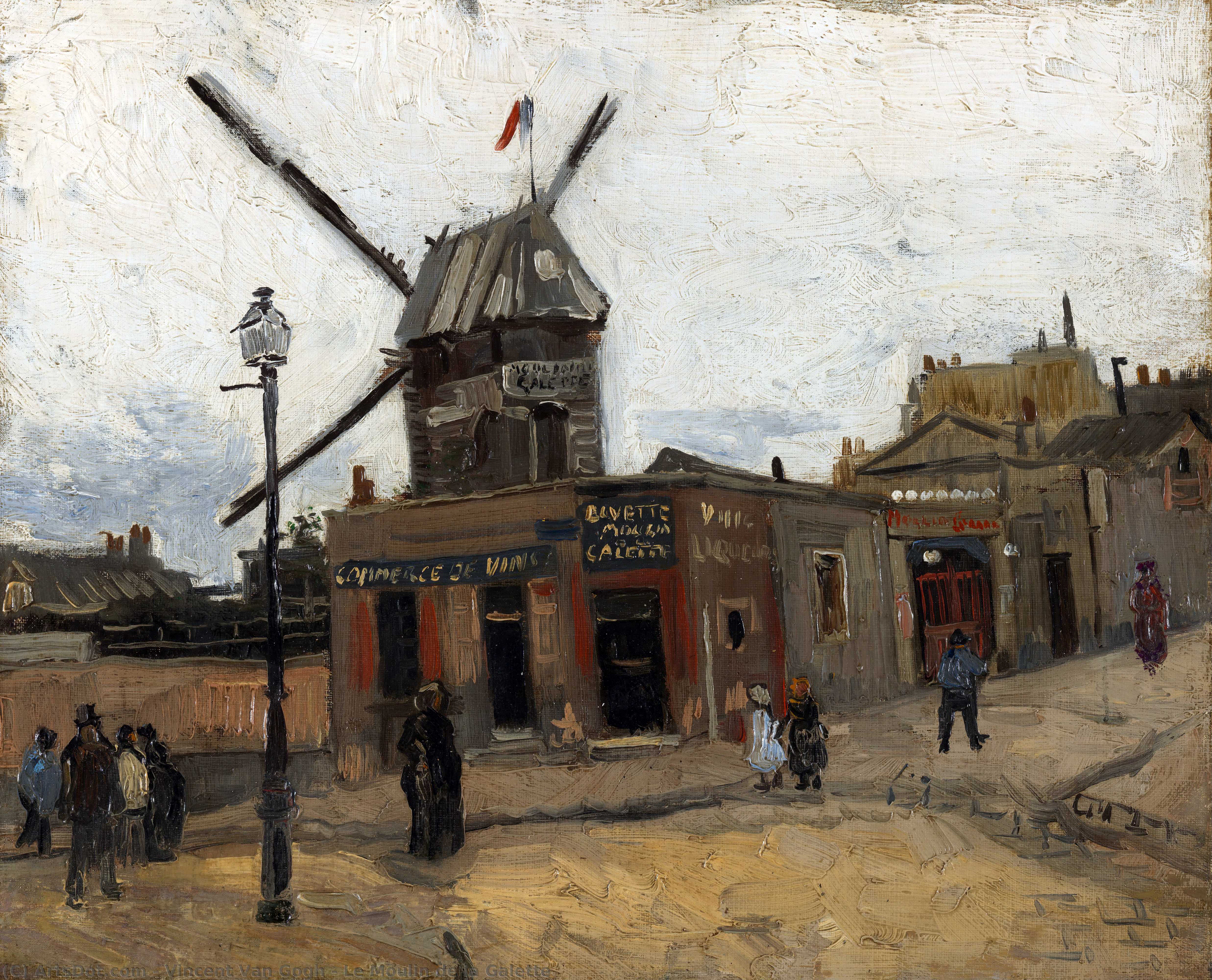 Moulin De La Galette — Vincent Willem Van Gogh