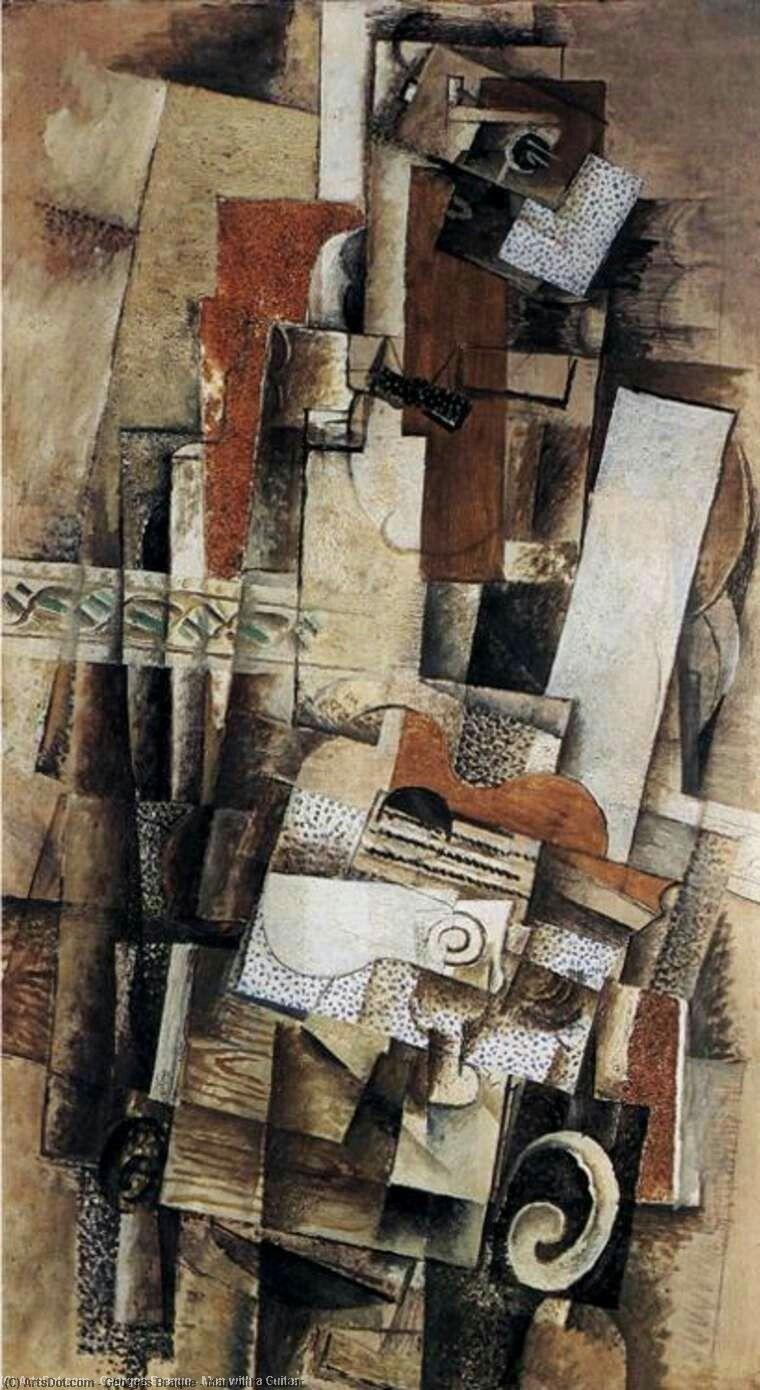 Man With A Guitar — Georges Braque