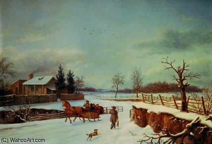 Winter Landscape — Adolf (constantin) Baumgartner Stoiloff