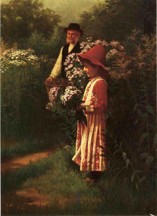 Gathering Flowers — Samuel S Carr
