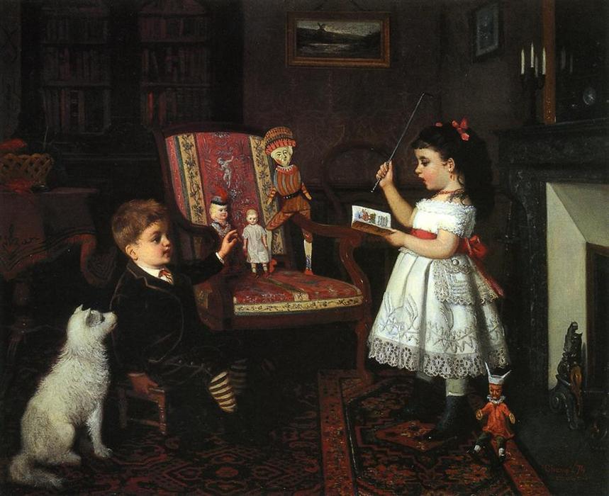 The Lesson — James Wells Champney