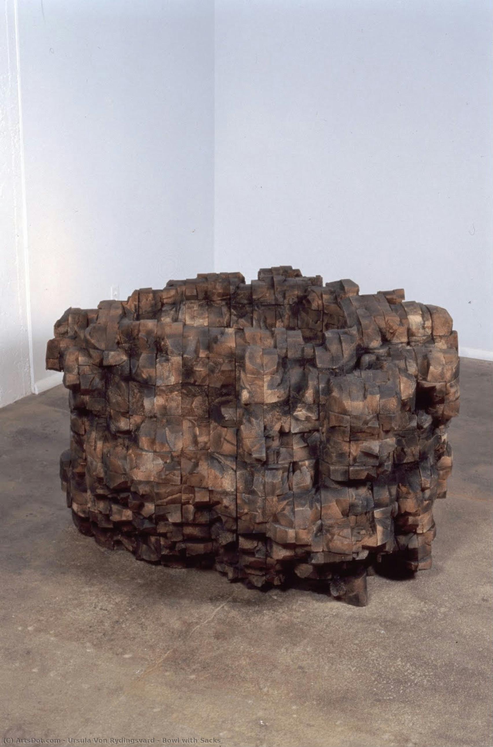 Bowl With Sacks — Ursula Von Rydingsvard