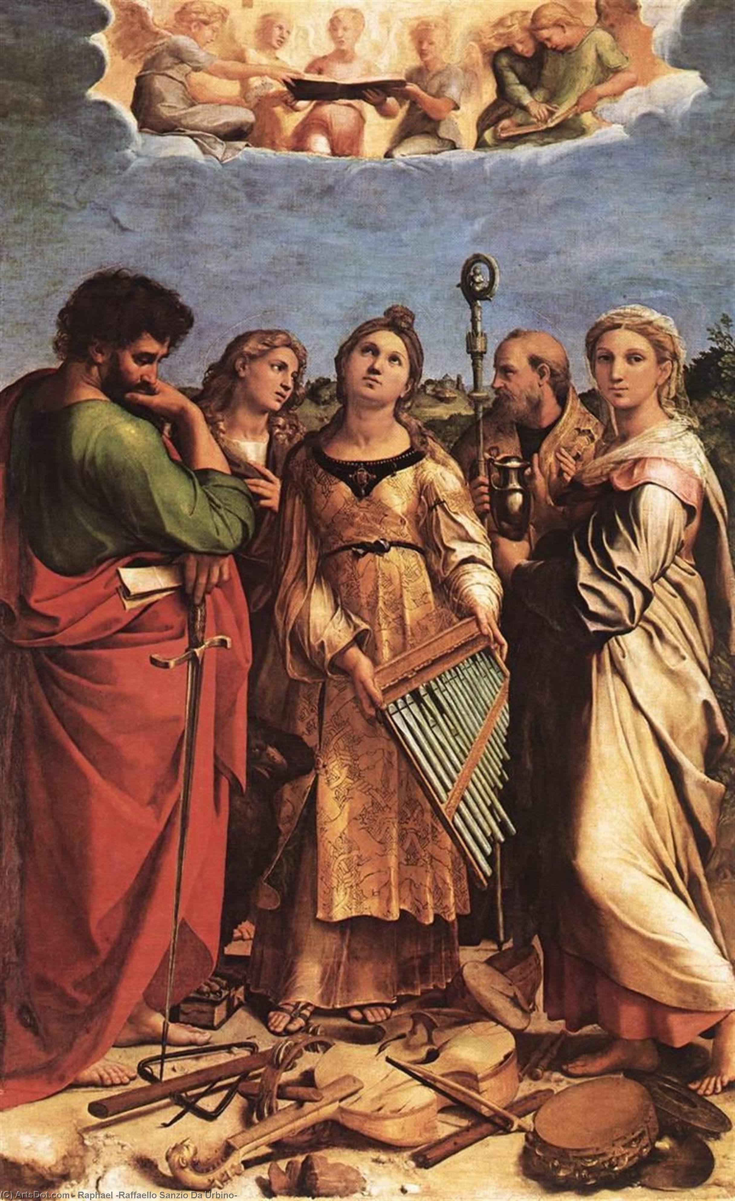 St Cecilia — Rafael