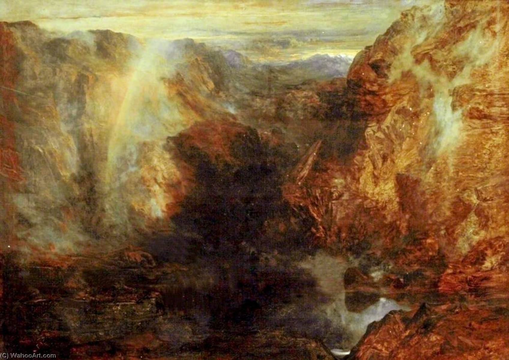 Devil's Kitchen, Snowdon — John Wright Oakes
