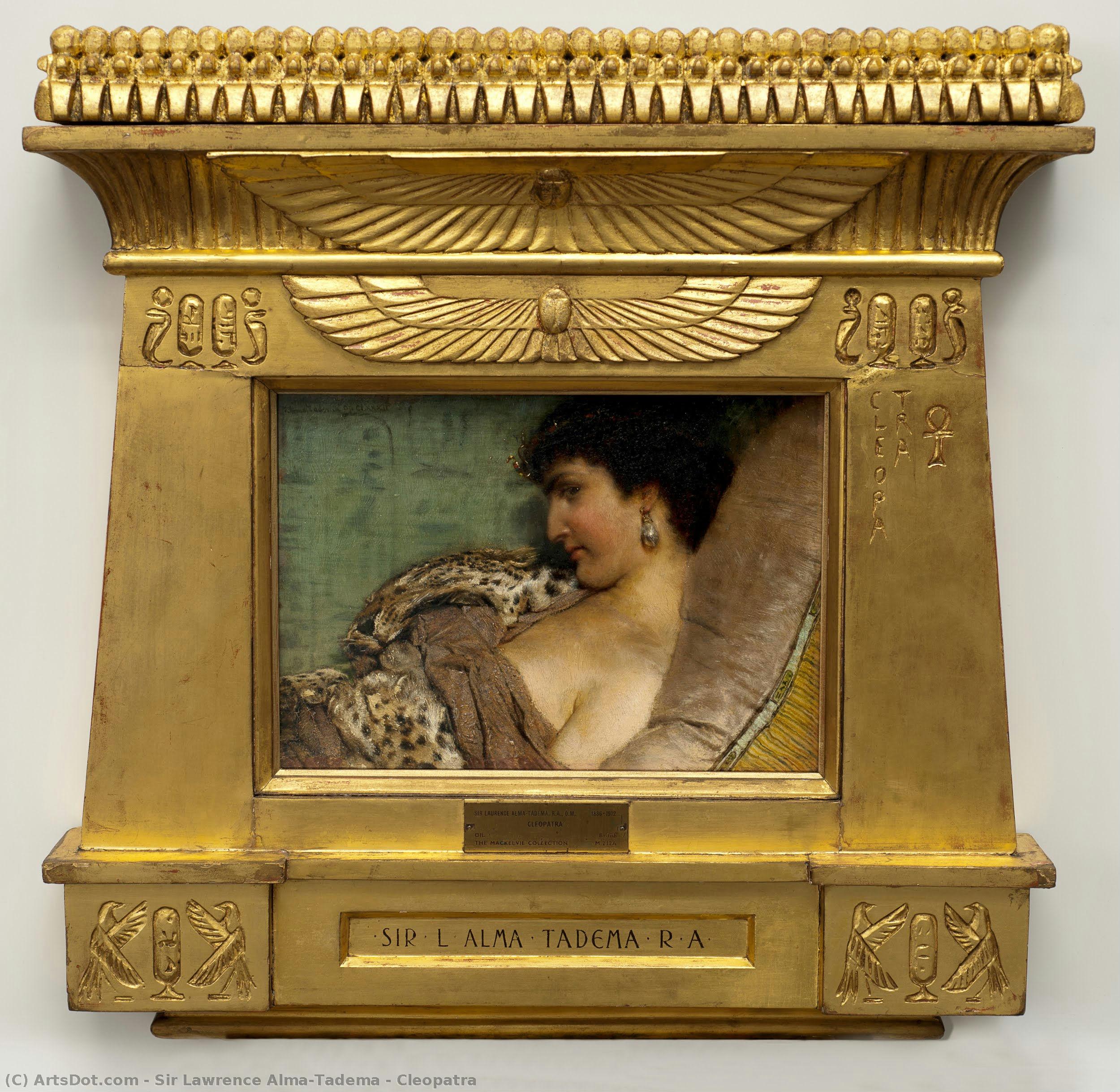 Cleopatra — Lourens Alma Tadema