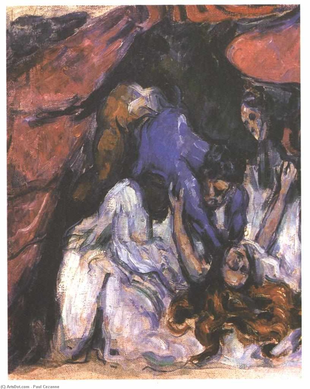 Strangled Woman — Paul Cézanne