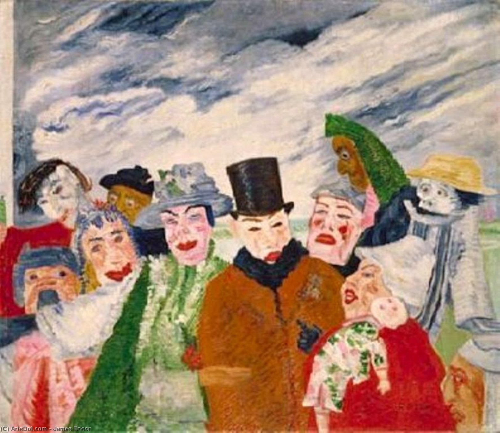 The Intrigue — James Ensor