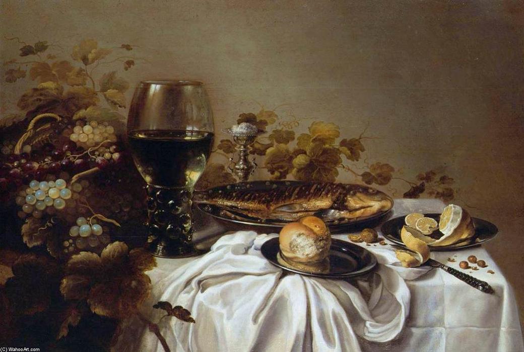 Still-life With Fish — Roelof Koets
