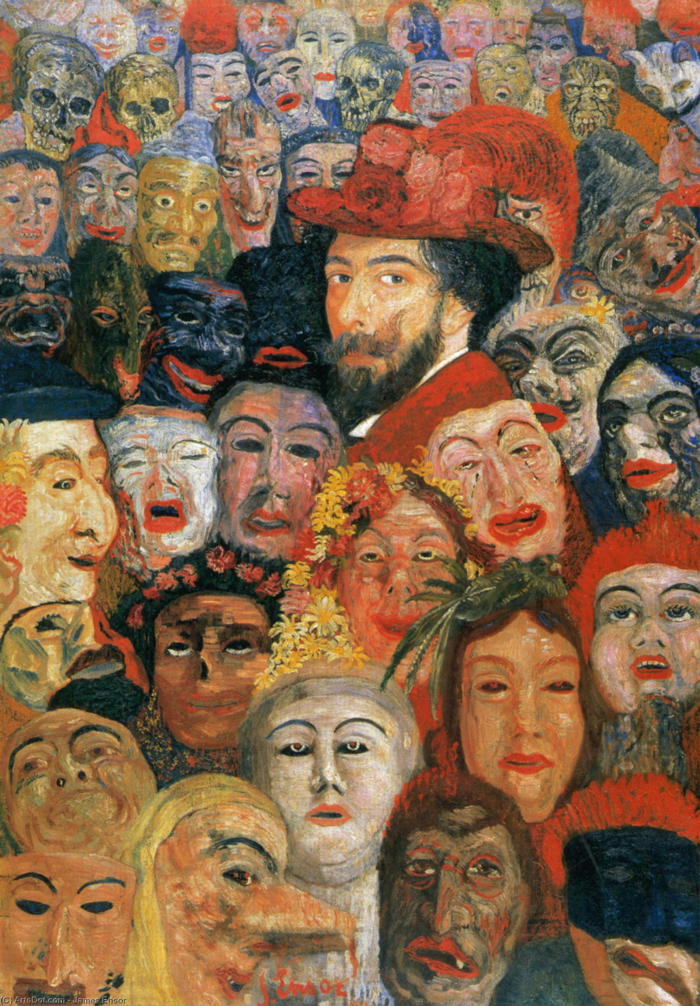 Ensor Aux Masques — James Ensor