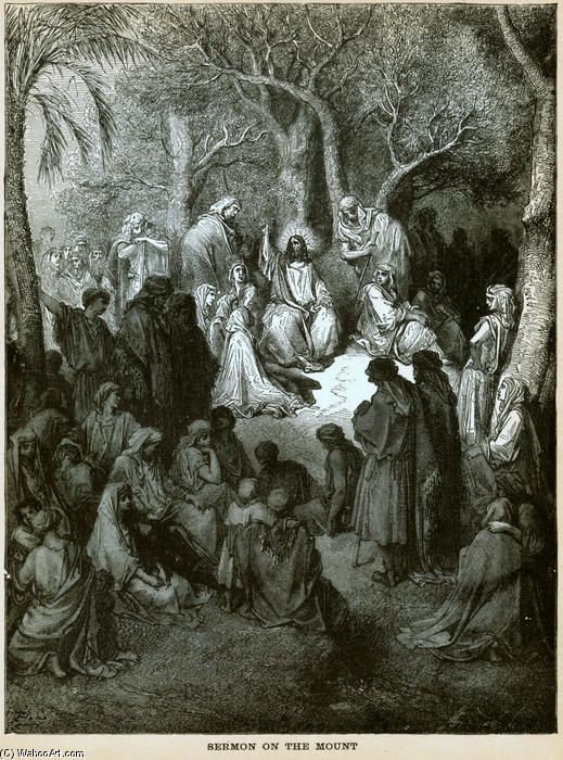 Sermon On The Mount — Paul Gustave Doré
