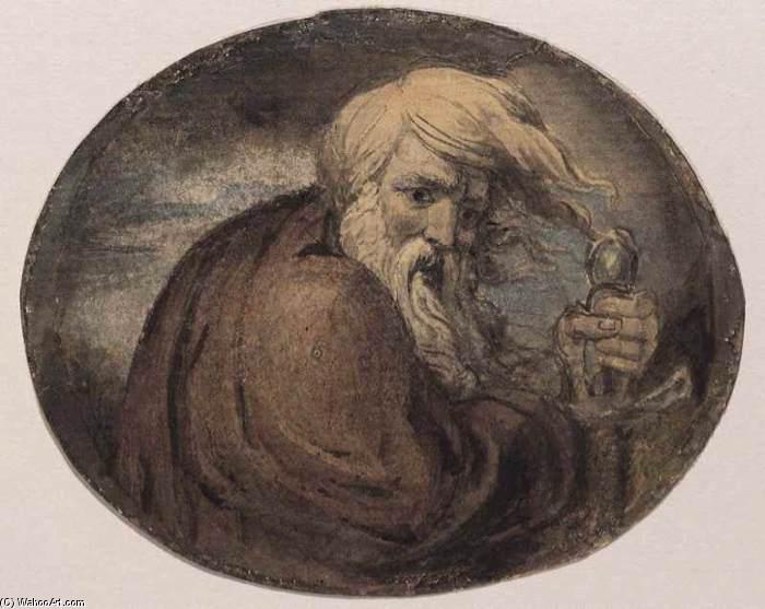 Aprendiz Grasping A Sword — William Blake