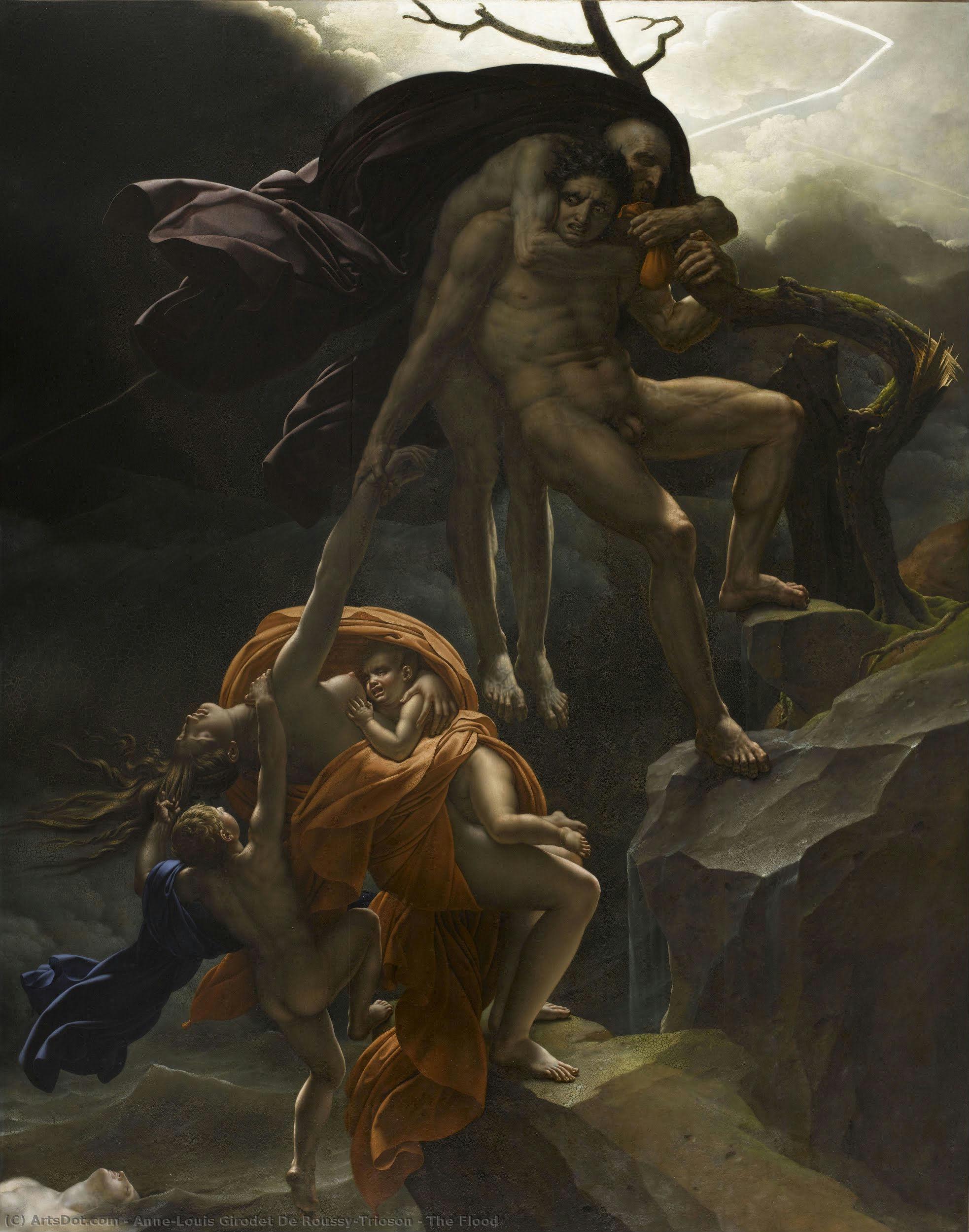 The Flood — Anne-louis Girodet