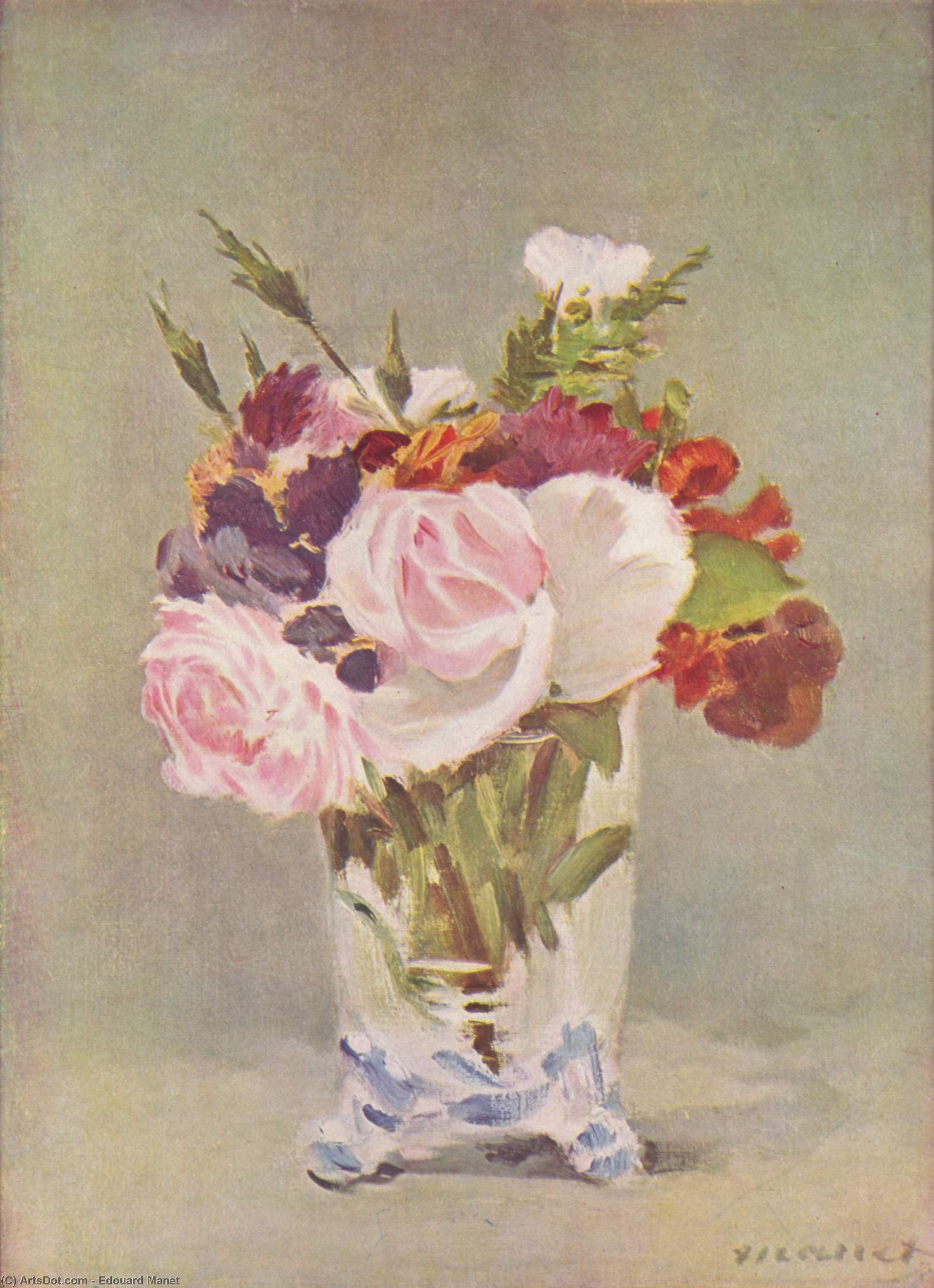 Still Life With Flowers — Eduaras Manė