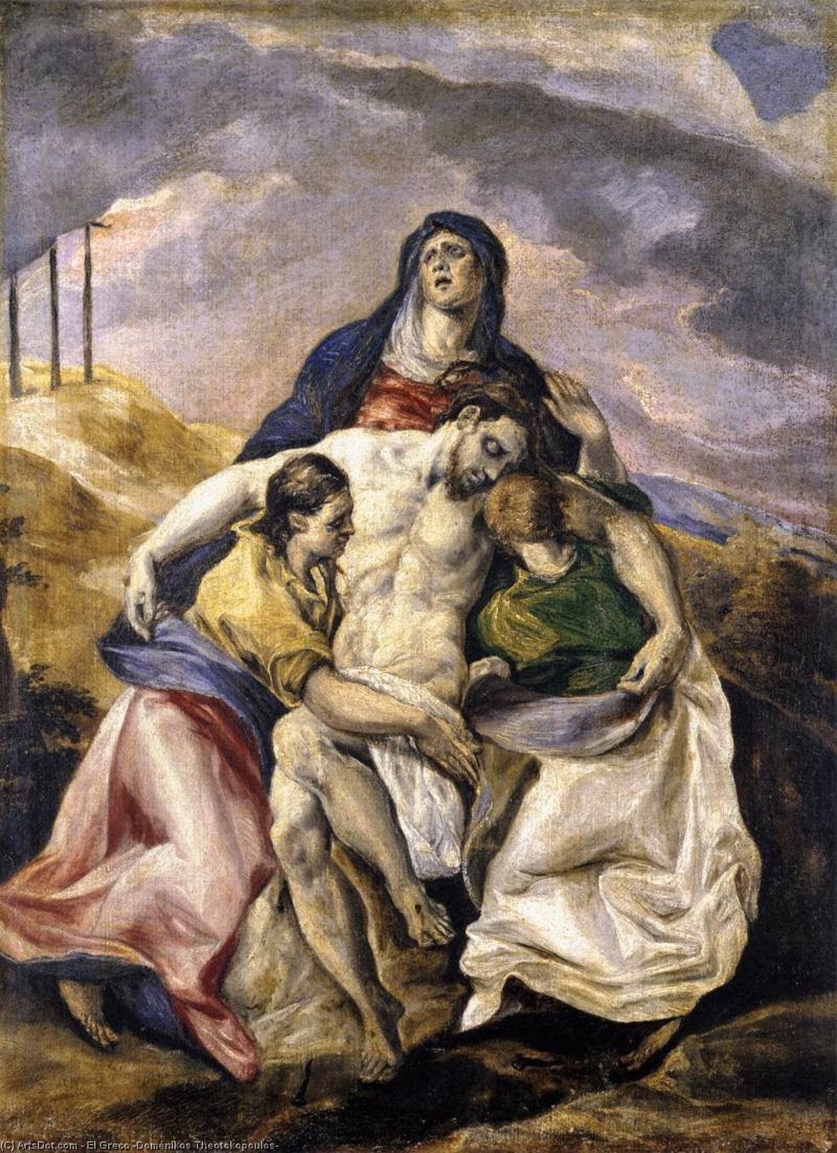 Pietà — ელ გრეკო