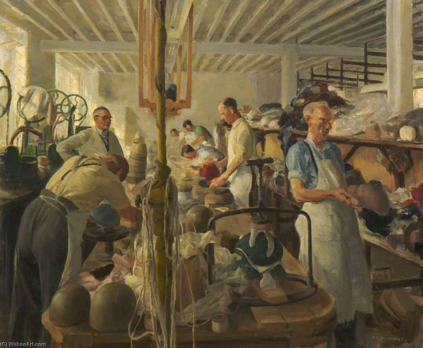 Shaping The Hats — Amy Katherine Browning