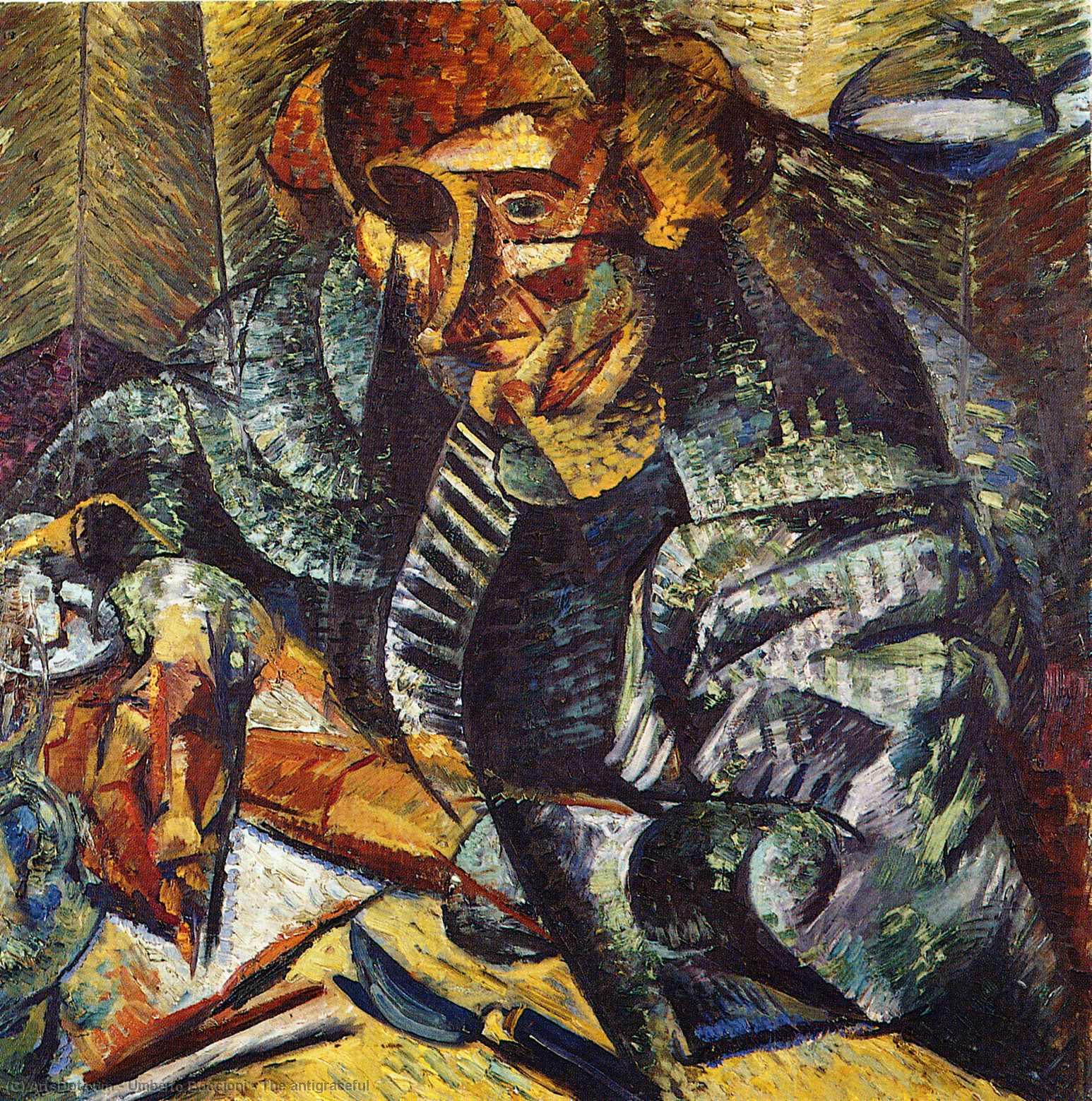 Antigracíznosť — Umberto Boccioni