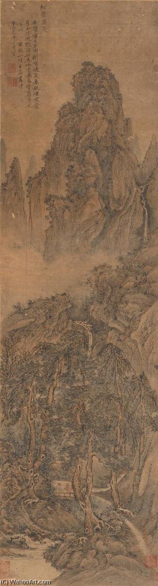 Seclusion Amid Pines And Springs — Wang Meng