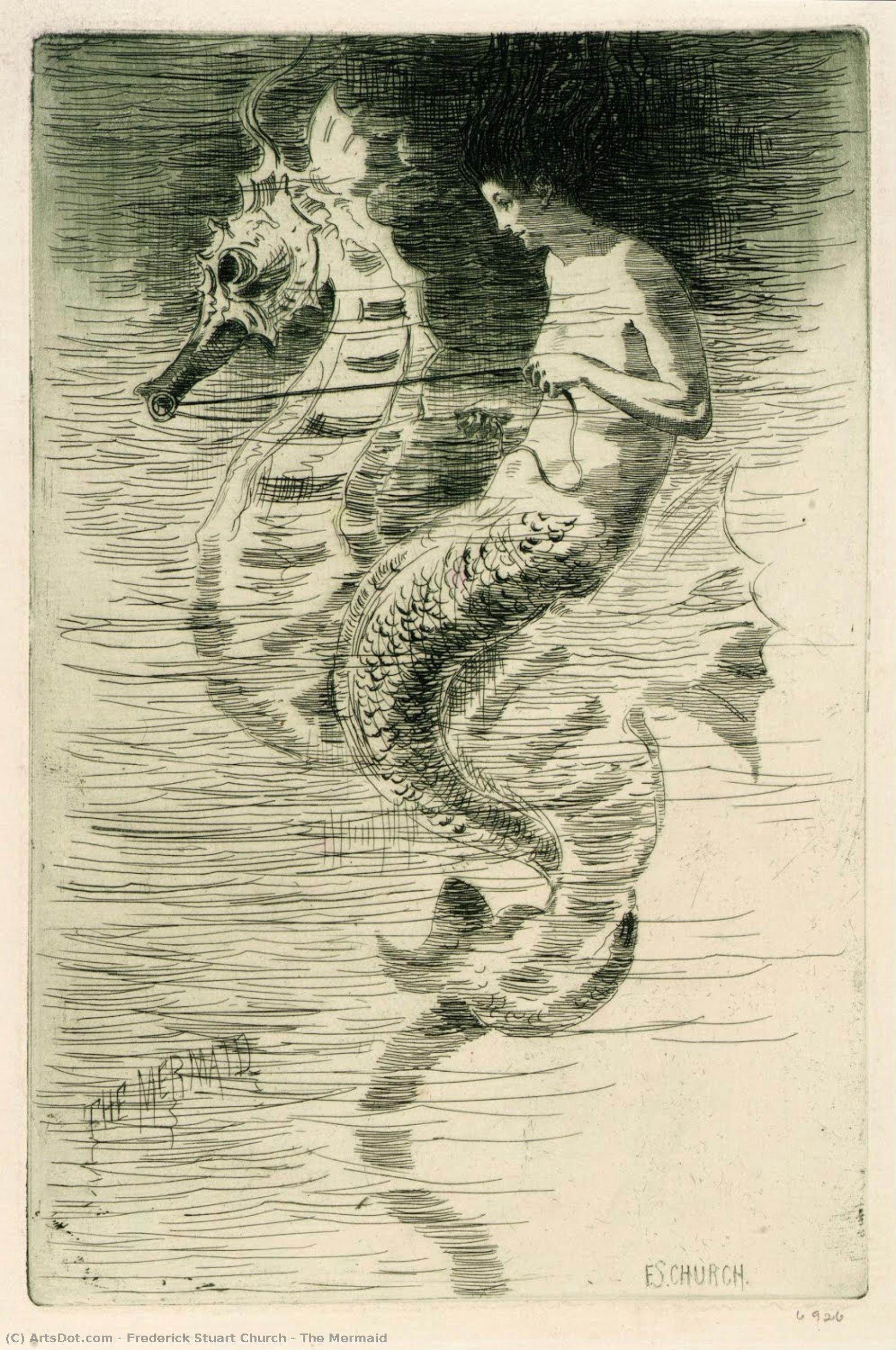 The Mermaid — Frederick Stuart Church