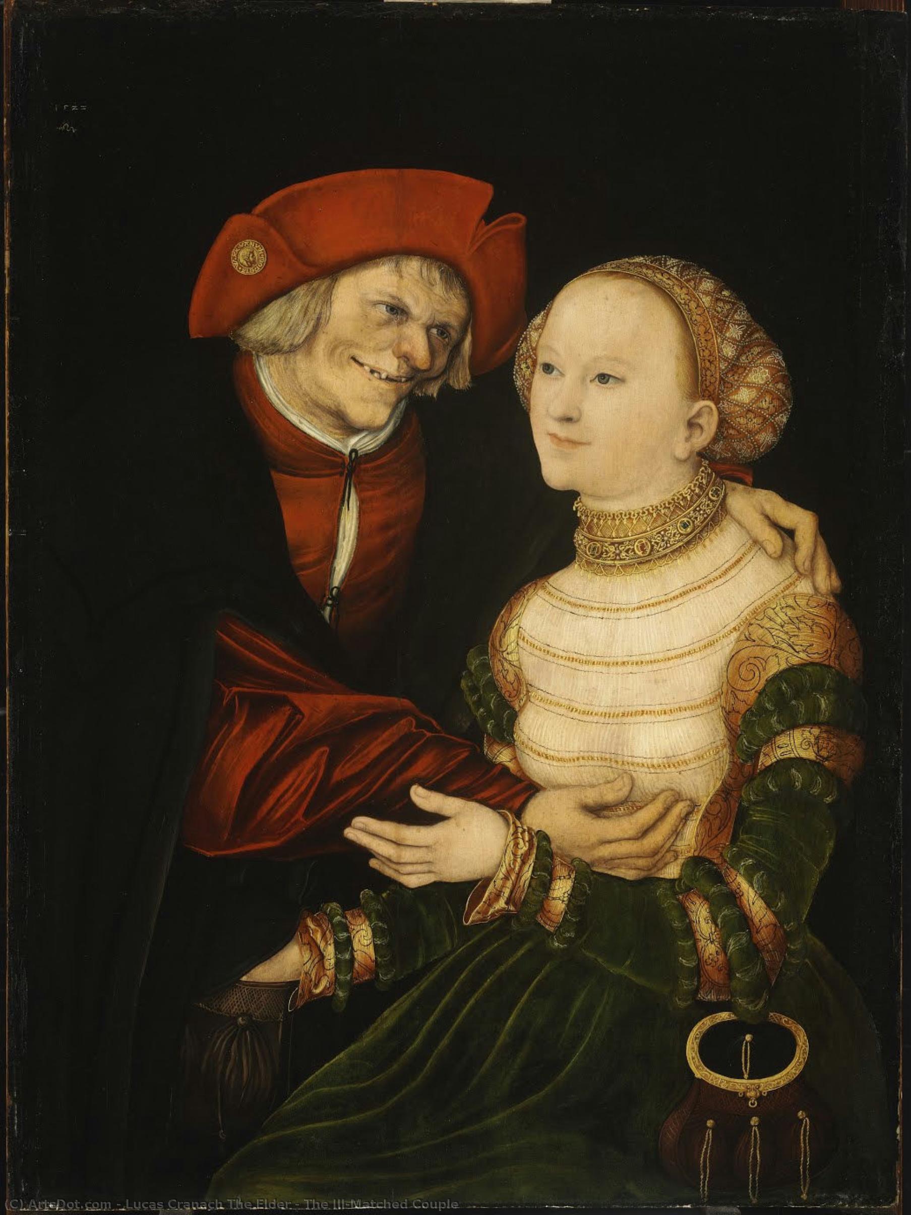 Det Olämpliga Paret — Lucas Cranach Den Äldre
