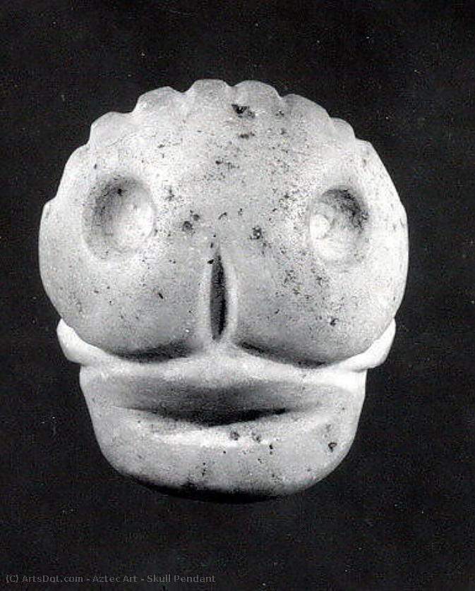 Skull Pendant — Aztek İmparatorluğu