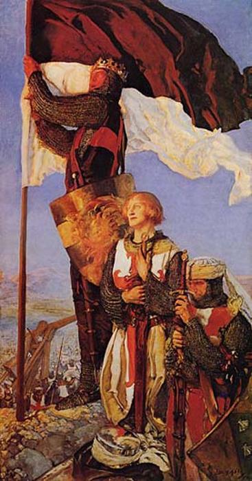 Crusaders Sighting Jerusalem — Edwin Austin Abbey