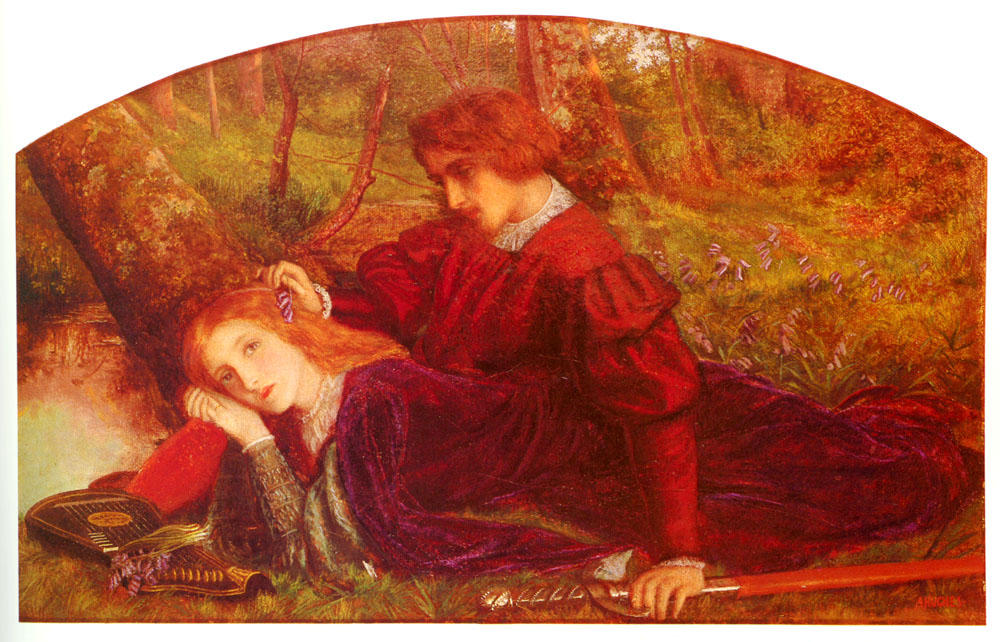The Brave Geraint — Arthur Hughes