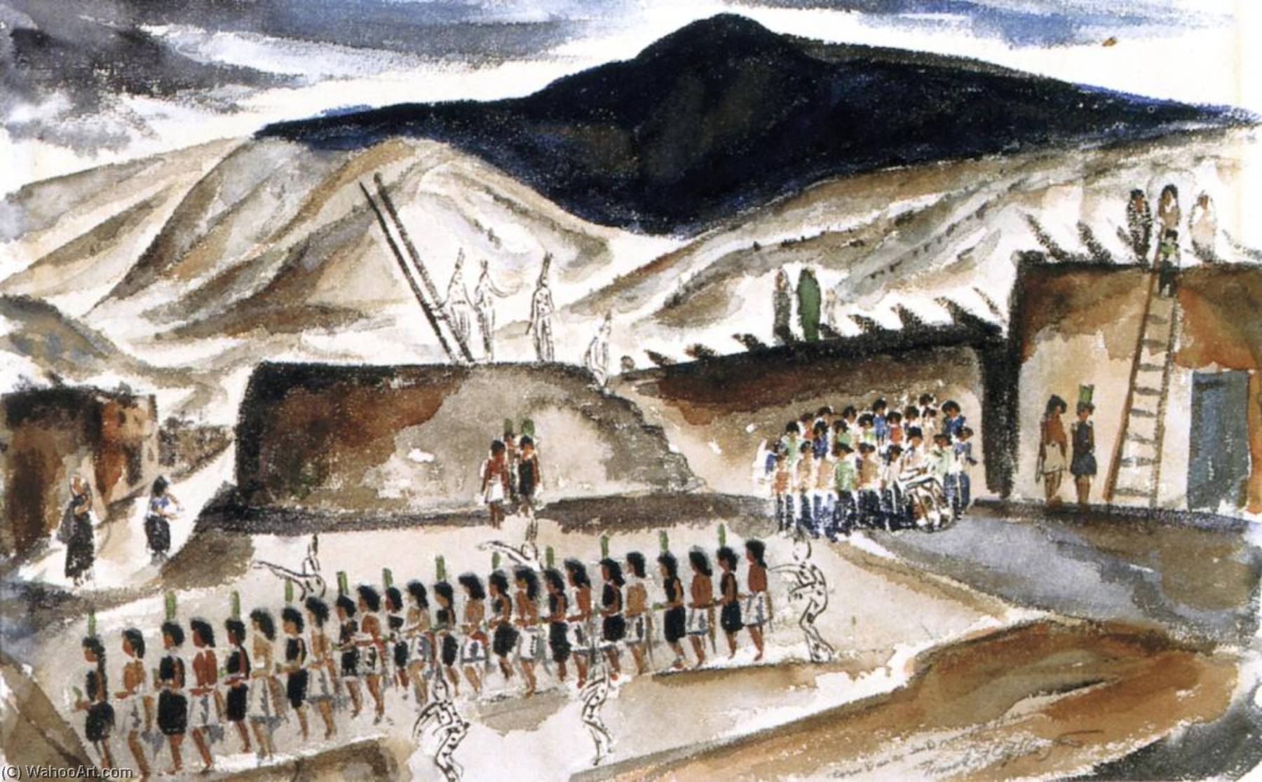 Green Corn Dance — Frank Applegate