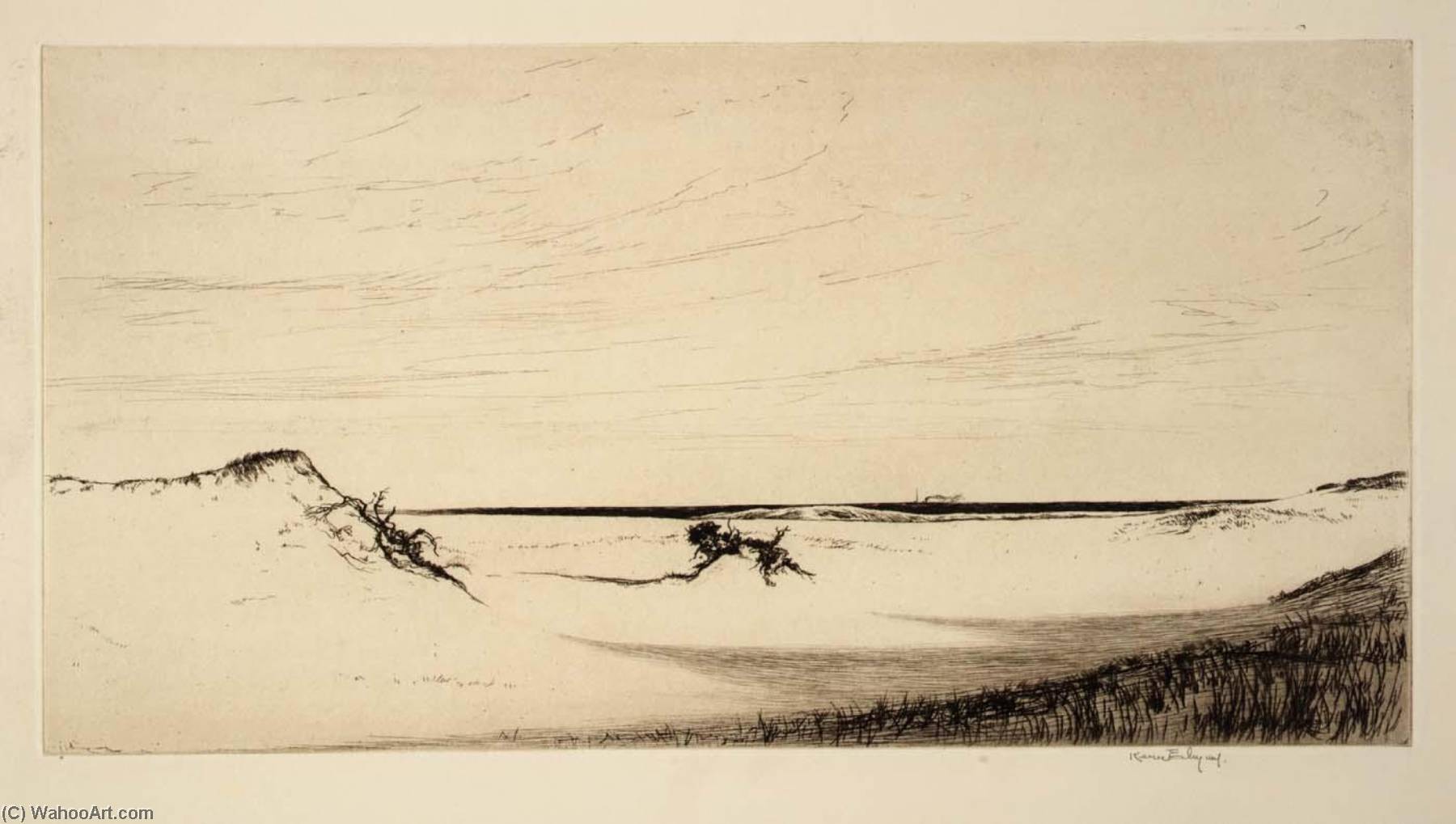 Sand And Sea, Cape Cod — Kerr Eby