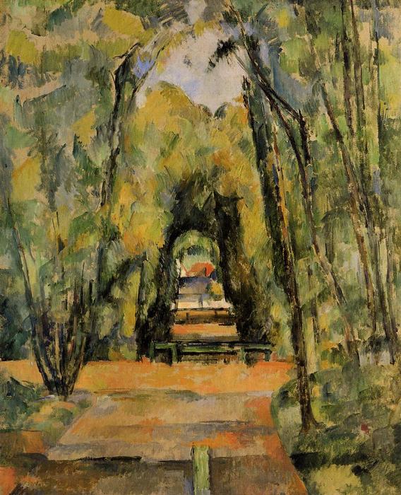 Trållet Ved Chantilly — Paul Cézanne