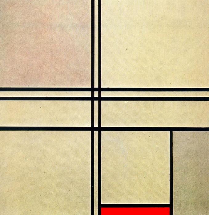 Compositie Iii Blauw En Geel — Piet Mondriaan