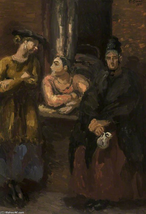 Interior With Figures — Duncan Grant