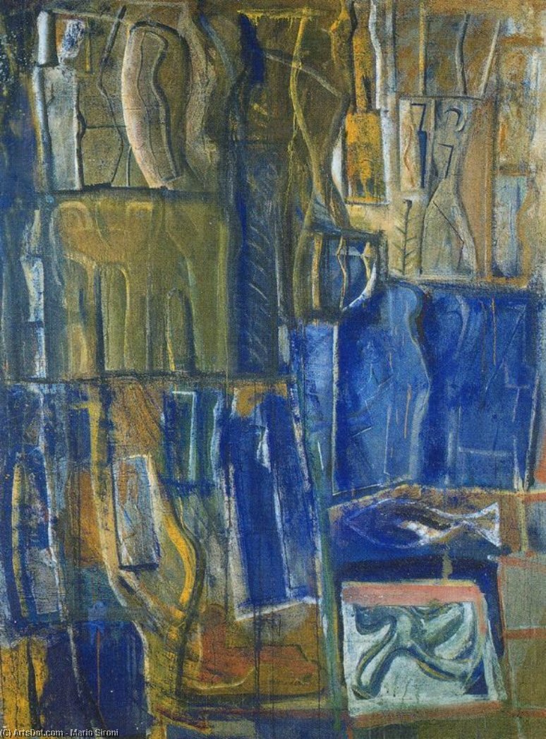Composition 2 — Mario Sironi