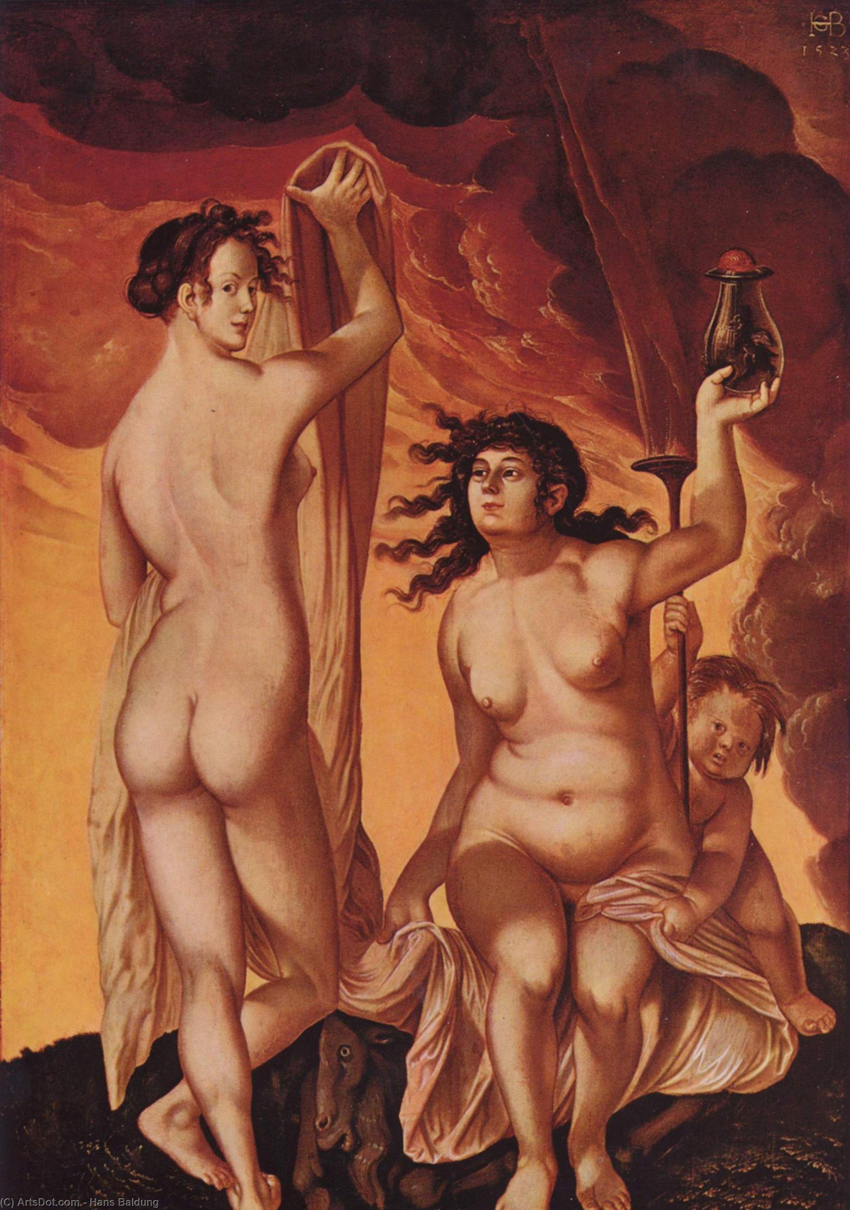 Two Witches — Hans Baldung