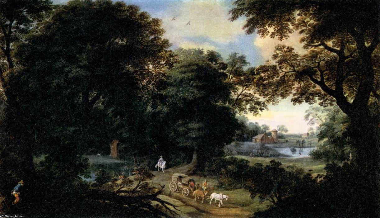 Forest Landscape — Hendrik Van Der Borcht