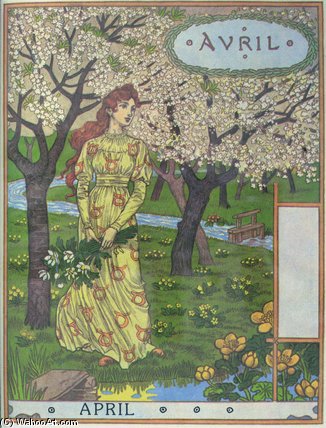 April — Eugène Samuel Grasset