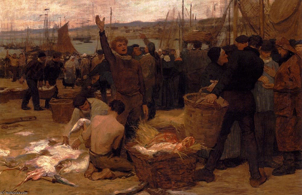 A Good Haul — Victor Gabriel Gilbert