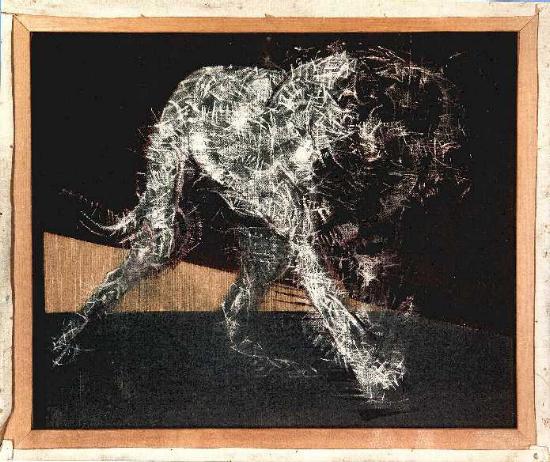 Gemälde Eines Hundes, 1952 — Francis Bacon