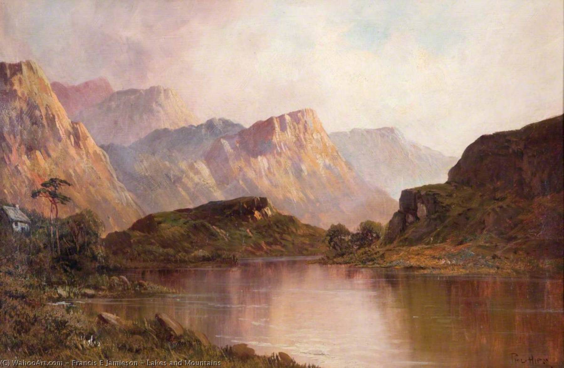Lakes And Mountains — Francis E Jamieson