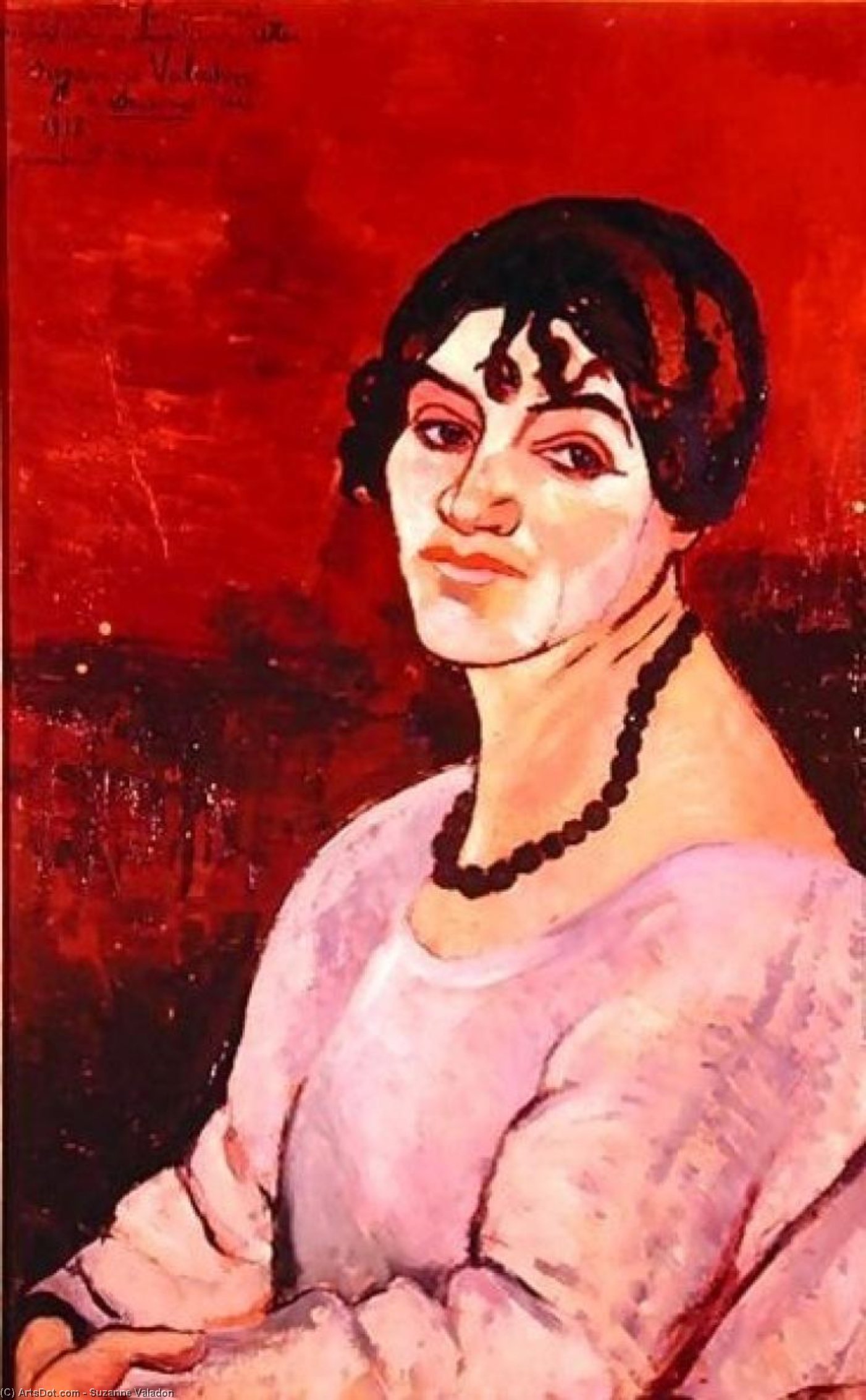 Self-portrait — Suzanne Valadonová