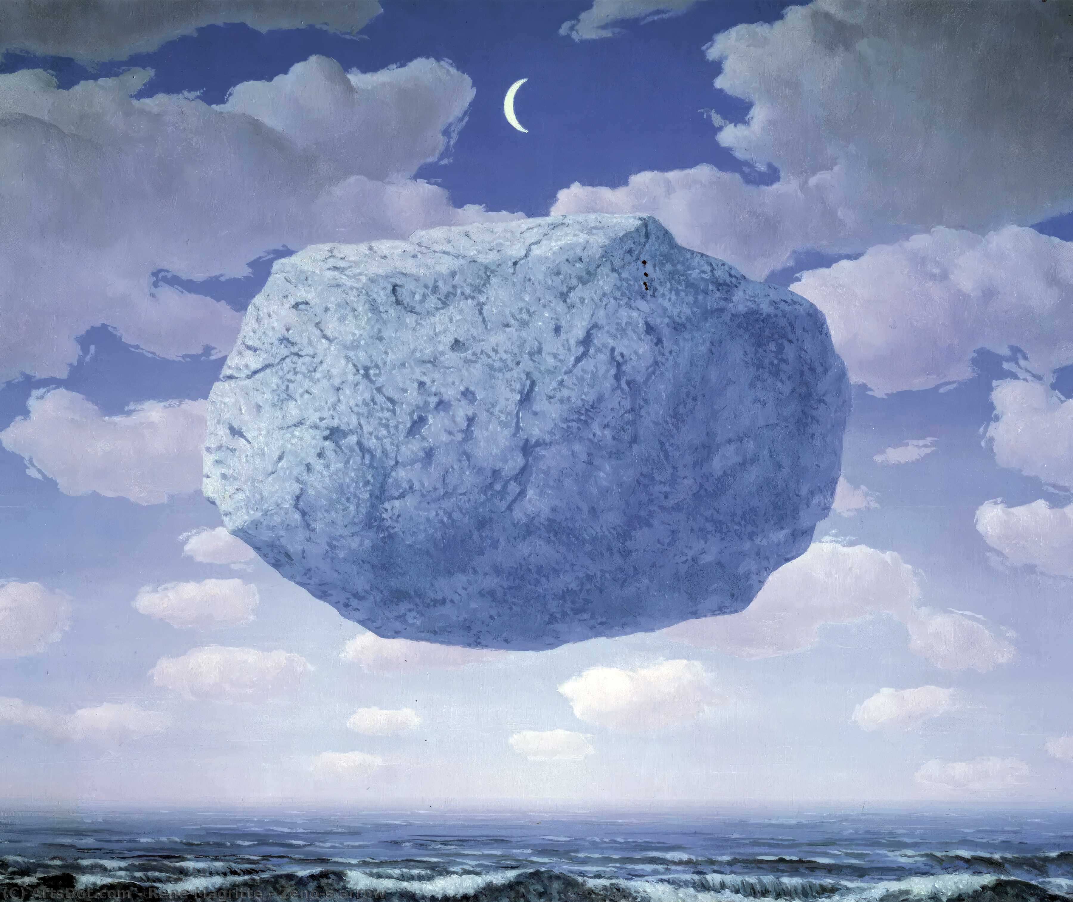 La Flèche De Zenon — René Magritte
